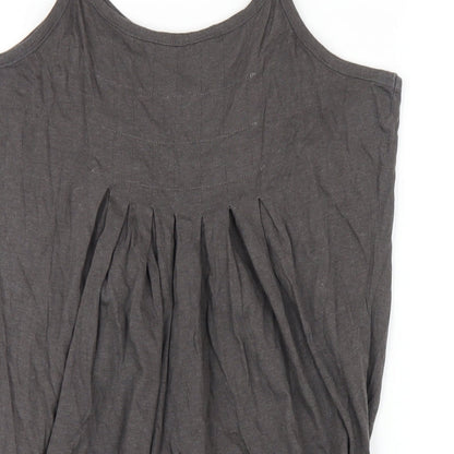 O'Neill Womens Grey Cotton A-Line Size M Round Neck Pullover