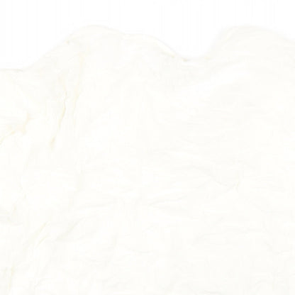 Womens UK Size 14 Together Ivory Basic T-Shirt