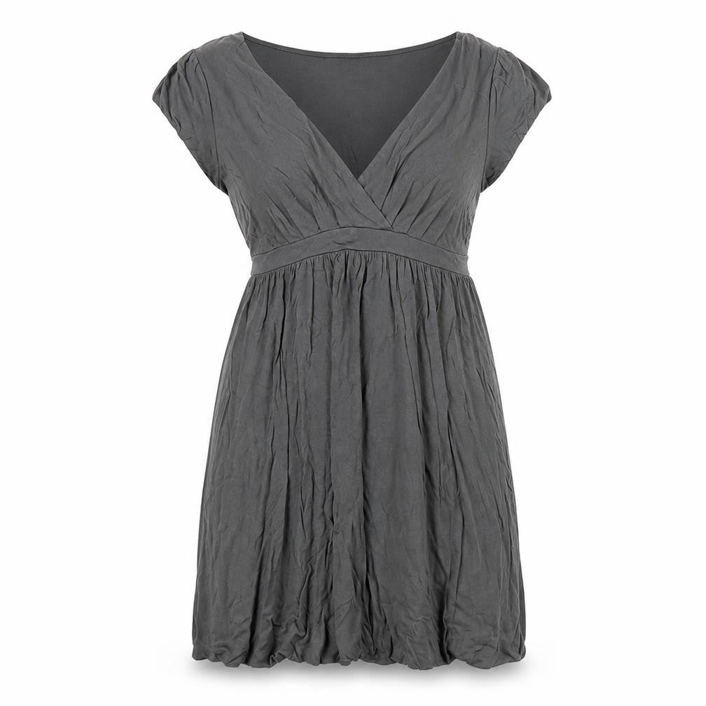 NEXT Womens Grey Viscose A-Line Size 12 Round Neck Pullover
