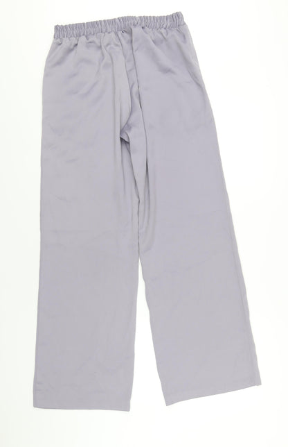Womens UK Size 12 ASOS Regular Fit Sweatpants Blue Trousers