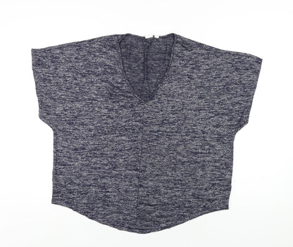 Womens UK Size L Gap Blue Basic T-Shirt