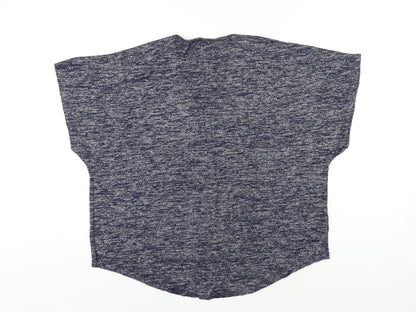 Womens UK Size L Gap Blue Basic T-Shirt