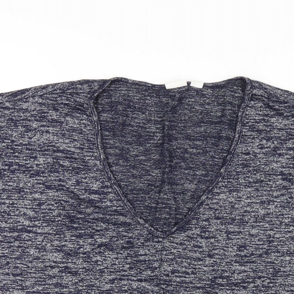 Womens UK Size L Gap Blue Basic T-Shirt