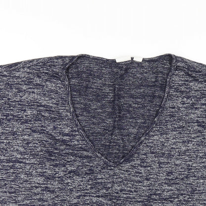 Womens UK Size L Gap Blue Basic T-Shirt