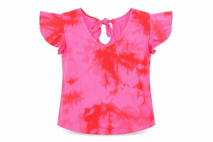 Womens UK Size 6 Body Flirt Pink Basic T-Shirt