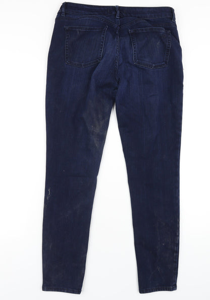 DL1961 Womens Blue Cotton Skinny Jeans Size 29 in L30 in Regular Zip