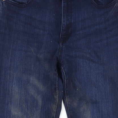 DL1961 Womens Blue Cotton Skinny Jeans Size 29 in L30 in Regular Zip