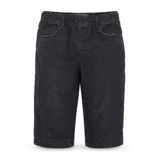 Denim & Co. Boys Black Cotton Straight Jeans Size 10-11 Years Regular Pullover
