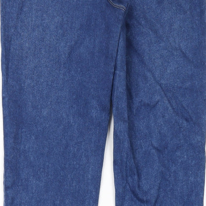 Matalan Womens Blue Cotton Jegging Jeans Size 8 L29 in Regular