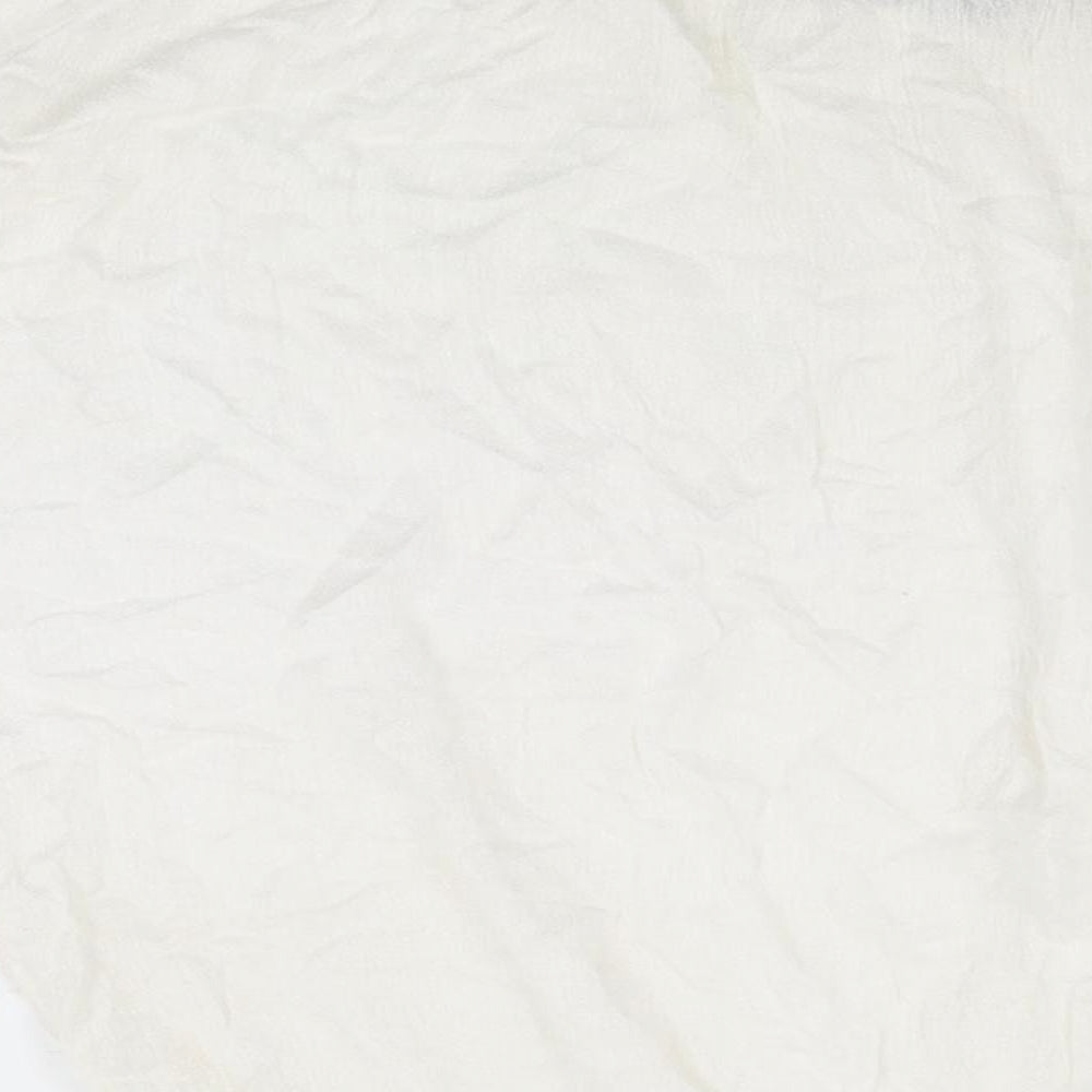 Womens UK Size 10 Dorothy Perkins White Basic Blouse