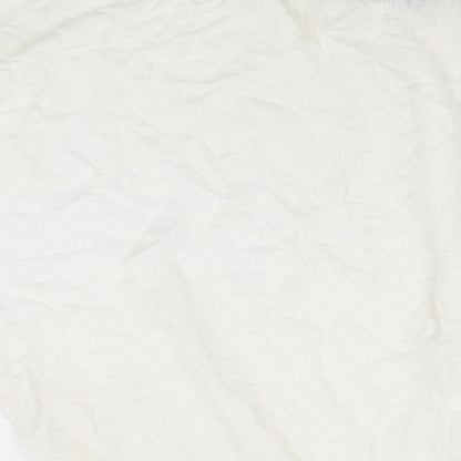 Womens UK Size 10 Dorothy Perkins White Basic Blouse