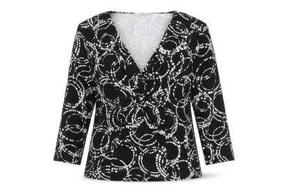 Womens UK Size M CC Black Basic T-Shirt