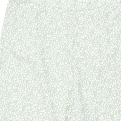 Womens UK Size 16 H&M Regular Fit  Green Trousers