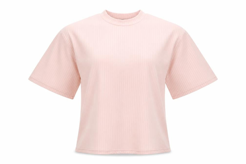 Womens UK Size 10 Boohoo Pink Basic T-Shirt