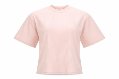 Womens UK Size 10 Boohoo Pink Basic T-Shirt