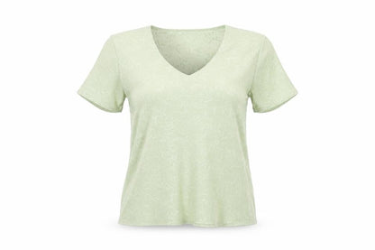 Womens UK Size 12 OPUS Green Basic T-Shirt
