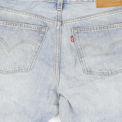 Levi's Mens Blue Cotton Bermuda Shorts Size 30 in L8 in Regular Zip