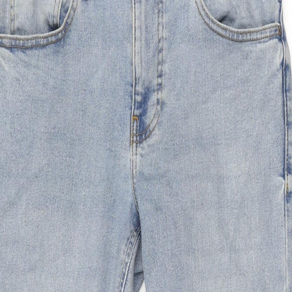 ASOS Womens Blue Cotton Skinny Jeans Size 28 in L30 in Regular Zip