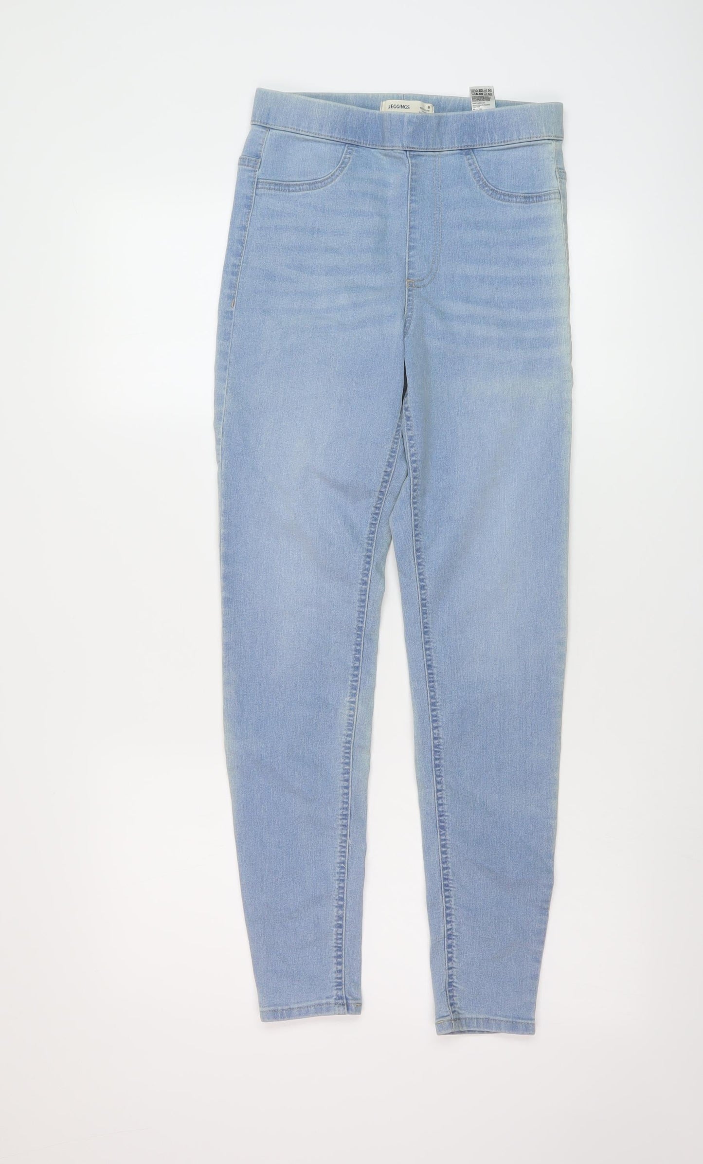 Womens UK Size 8 Marks and Spencer Regular Fit Jegging Blue Jeans