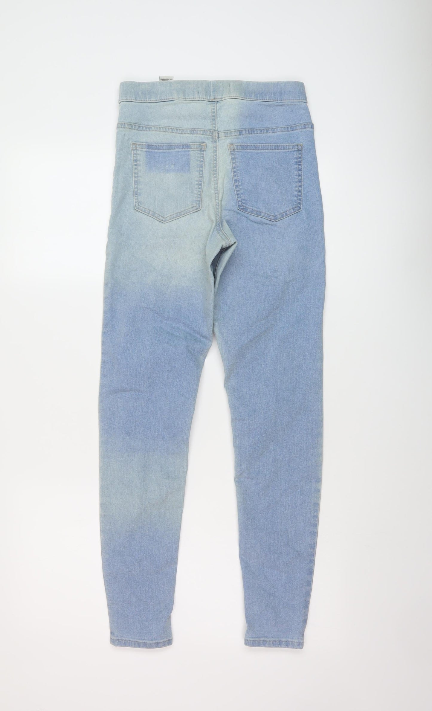Womens UK Size 8 Marks and Spencer Regular Fit Jegging Blue Jeans