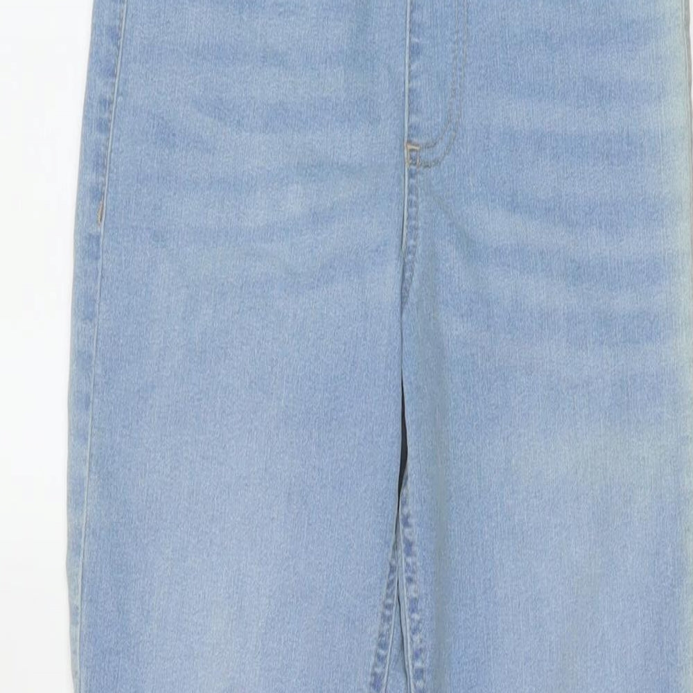 Womens UK Size 8 Marks and Spencer Regular Fit Jegging Blue Jeans