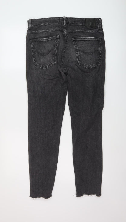 Mens UK Size 32 in Pull&Bear Regular Fit Skinny Grey Jeans