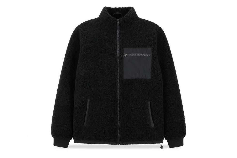Mens UK Size XL Modern Archives Black Jacket