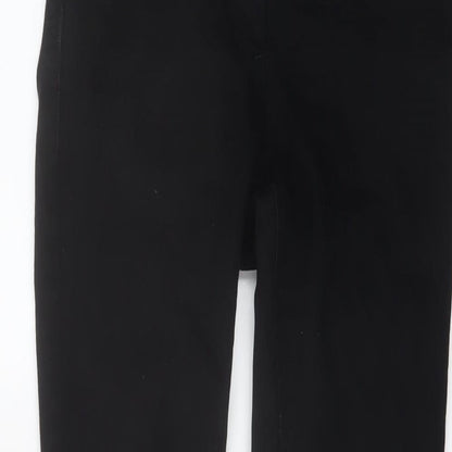 NEXT Womens Beige Cotton Skinny Jeans Size 6 L29 in Regular Button