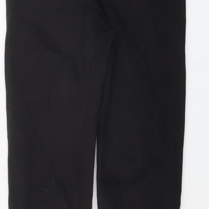 Denim & Co. Womens Black Cotton Jegging Jeans Size 10 L27 in Regular Button