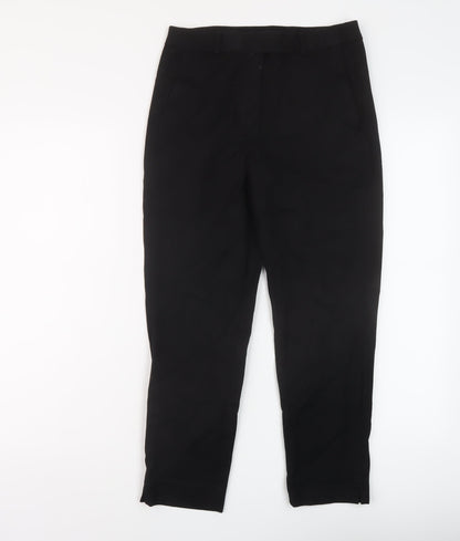 Womens UK Size 8 Marks and Spencer Regular Fit  Black Trousers