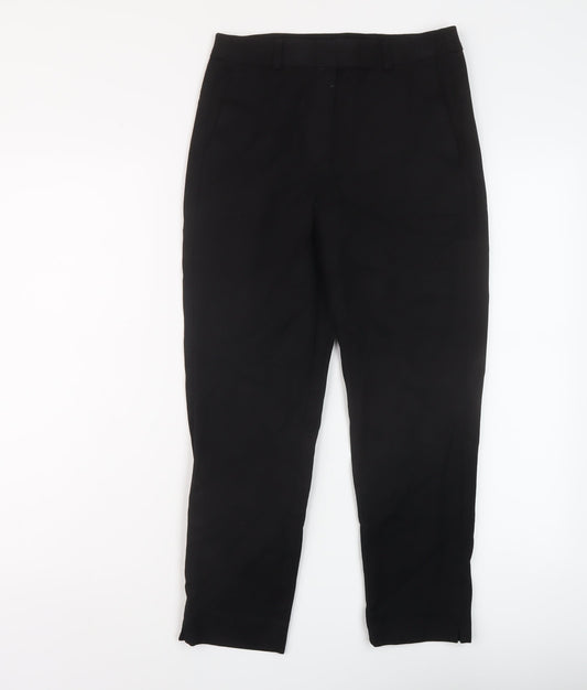 Womens UK Size 8 Marks and Spencer Regular Fit  Black Trousers