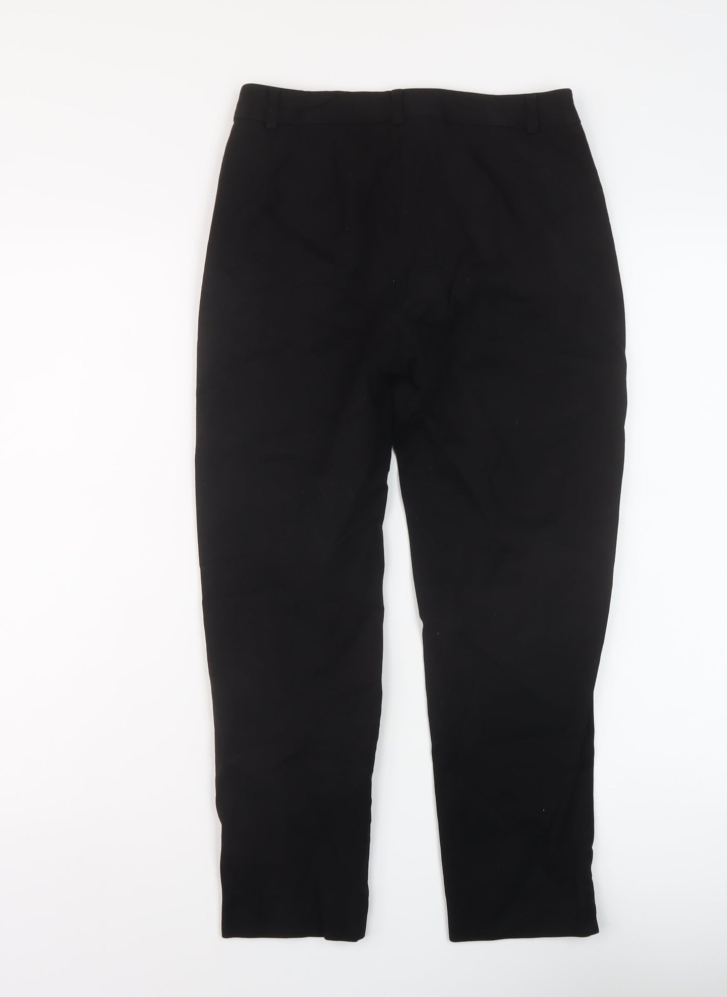 Womens UK Size 8 Marks and Spencer Regular Fit  Black Trousers