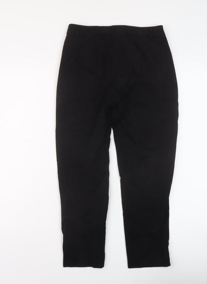 Womens UK Size 8 Marks and Spencer Regular Fit  Black Trousers