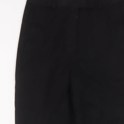 Womens UK Size 8 Marks and Spencer Regular Fit  Black Trousers