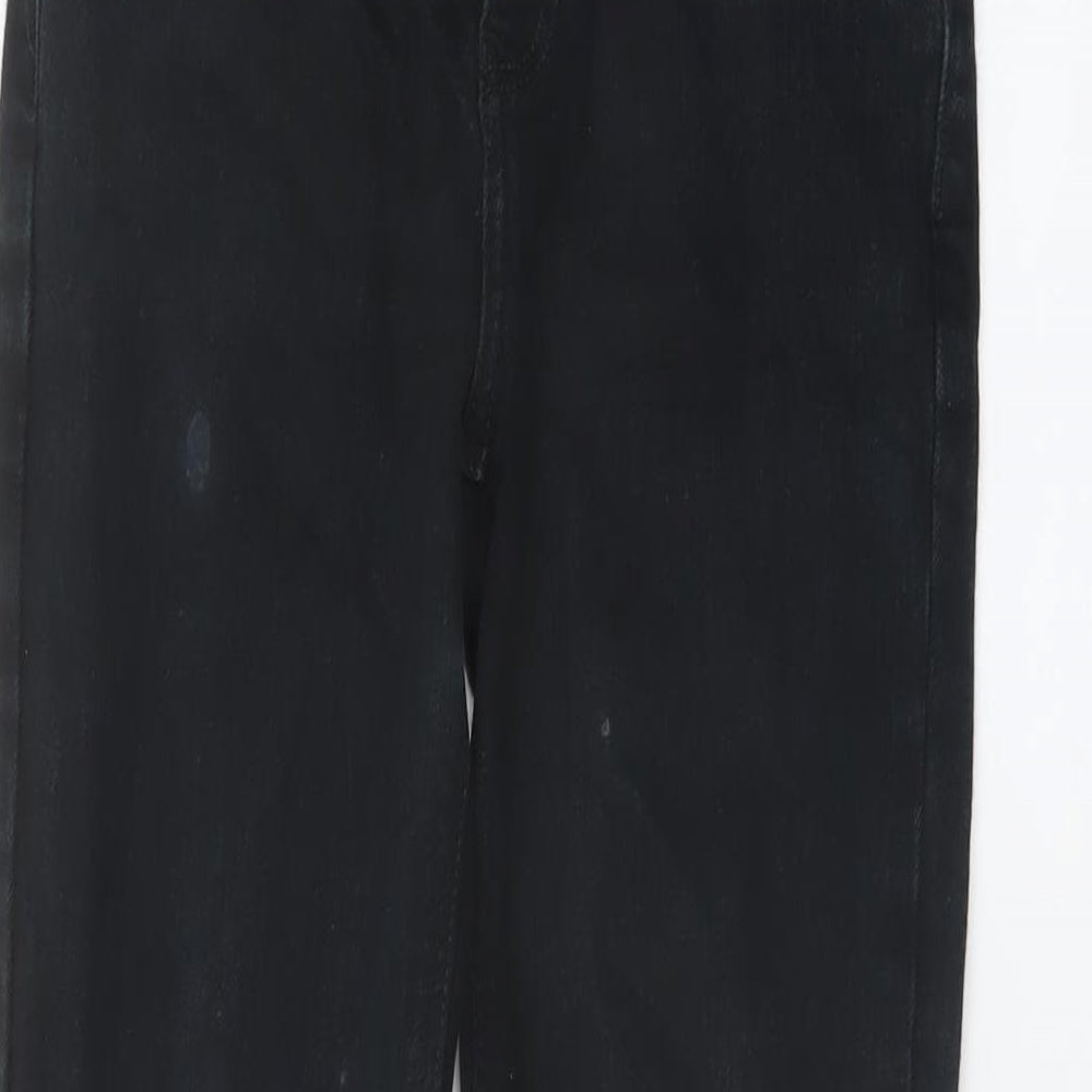 River Island Womens Blue Cotton Skinny Jeans Size 10 L25 in Regular Button