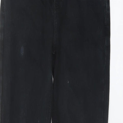 River Island Womens Blue Cotton Skinny Jeans Size 10 L25 in Regular Button