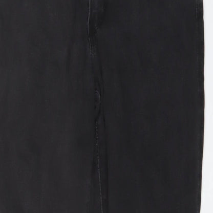 Levi's Womens Grey Cotton Skinny Jeans Size 30 in L30 in Regular Button