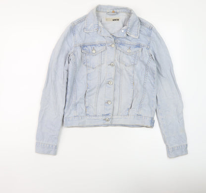 Womens UK Size 8 Topshop Blue Jacket