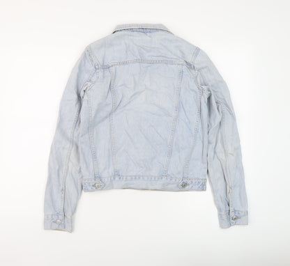 Womens UK Size 8 Topshop Blue Jacket