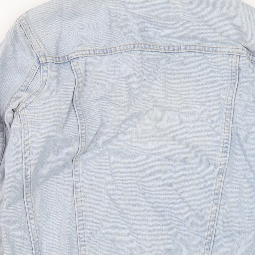 Womens UK Size 8 Topshop Blue Jacket