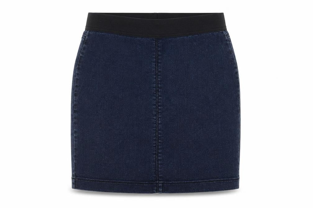 Womens UK Size 10 Marks and Spencer A-Line Denim Skirt