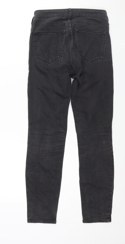 Womens UK Size 26 in H&M Regular Fit Skinny Black Jeans