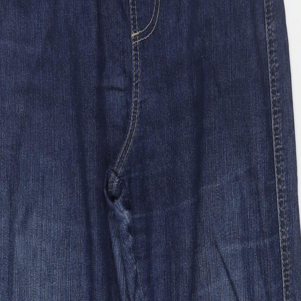 Denim& Womens Blue Cotton Jegging Jeans Size 12 L31 in Regular