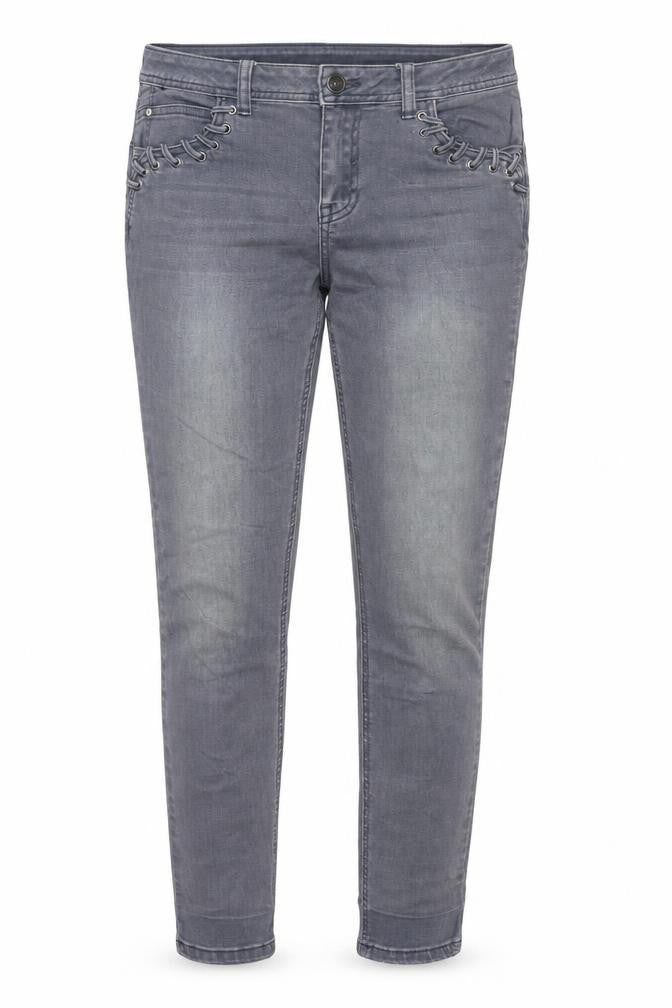 Womens UK Size 12 George Regular Fit Skinny Grey Jeans