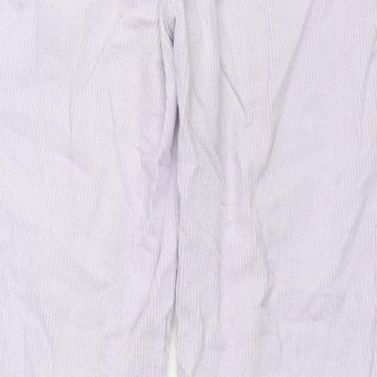 Womens UK Size 6 Monki Regular Fit  Purple Trousers