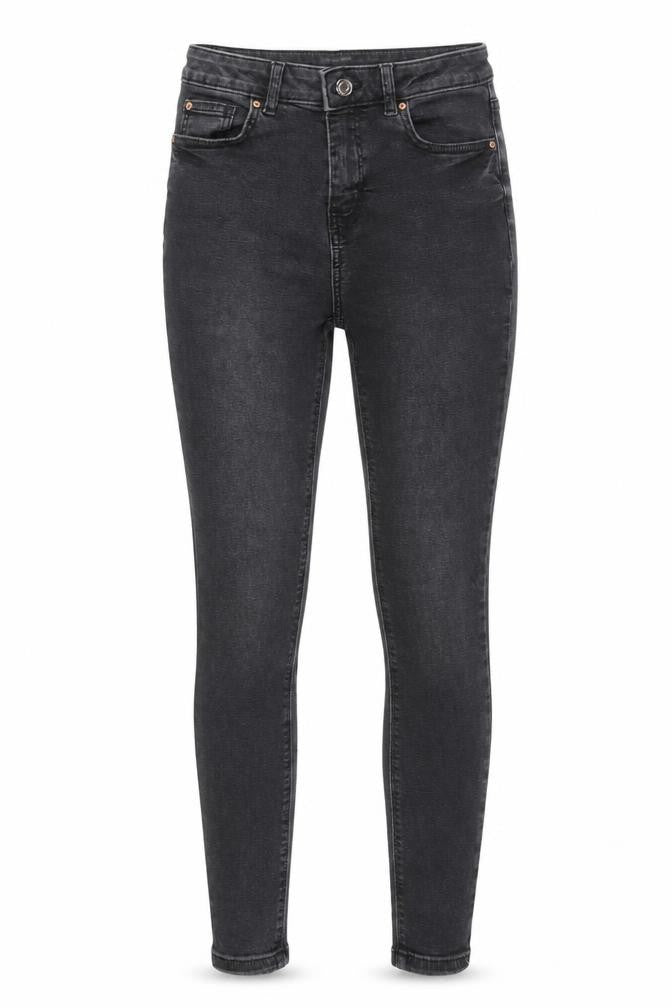 Womens UK Size 8 Denim & Co. Regular Fit Skinny Grey Jeans