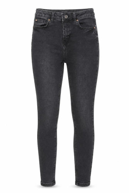 Womens UK Size 8 Denim & Co. Regular Fit Skinny Grey Jeans