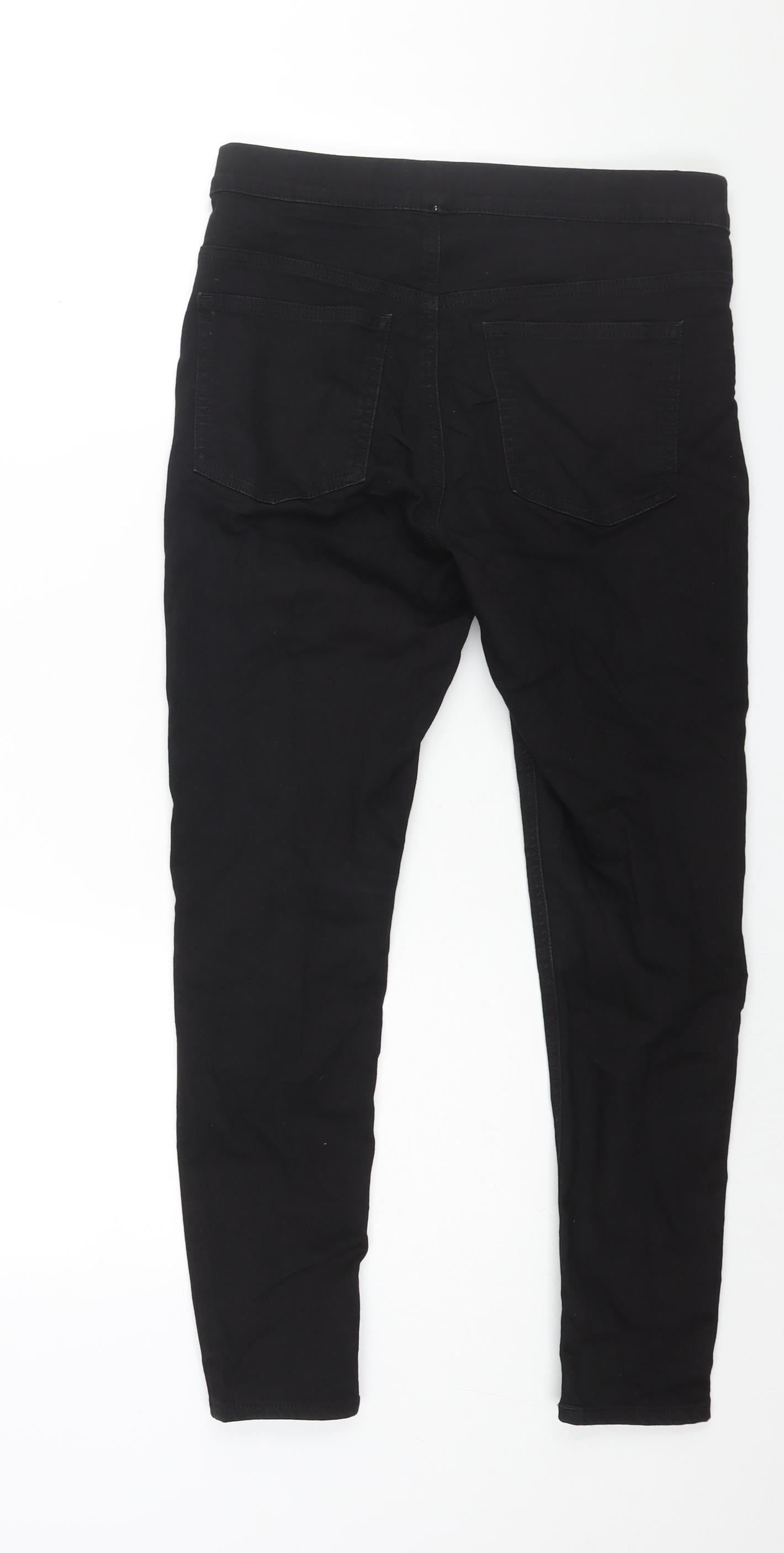 Womens UK Size 30 in Marks and Spencer Regular Fit Skinny Black Jeans