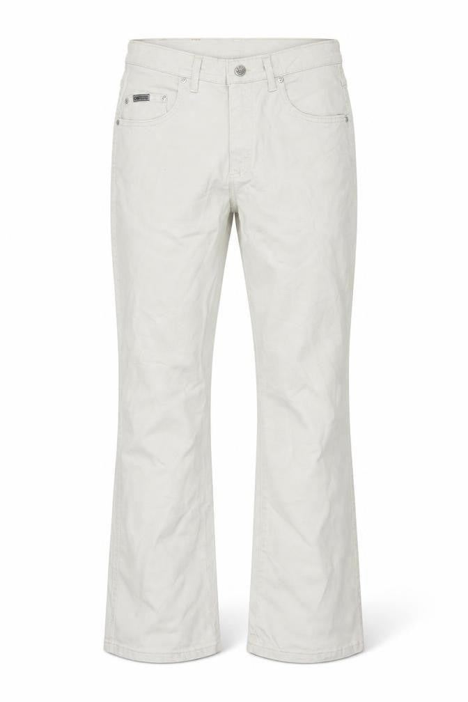 Mens UK Size 30 in Lee Regular Fit Bootcut Beige Jeans