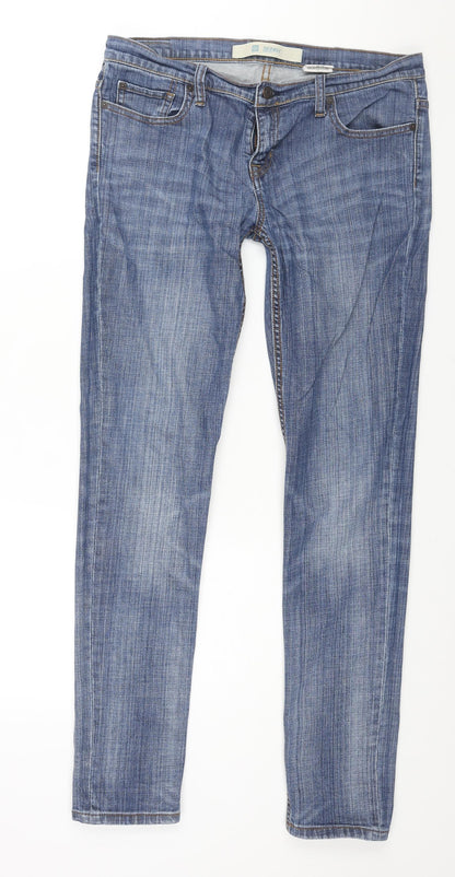 Gap Womens Black Cotton Skinny Jeans Size 32 in L32 in Regular Zip